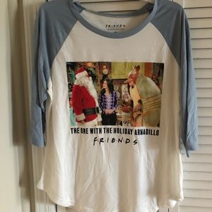 NWOT Friends Christmas Shirt